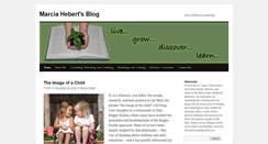 Desktop Screenshot of marciahebert.com